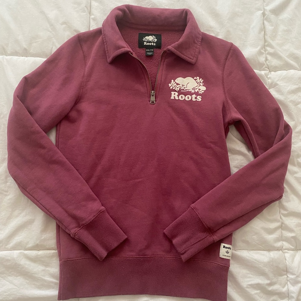 Roots Quarter Zip Sweatshirt